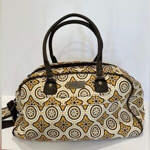 Billabong Retro Floral Canvas Duffel Bag